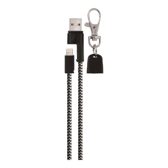 Helix Lightning Charging Cable Lanyard, Black - ONLINE ONLY