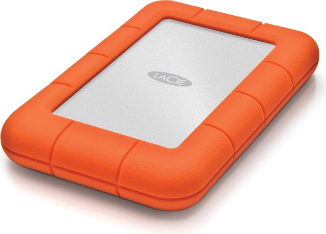 LaCie Rugged Mini 2TB USB3 Orange - ONLINE ONLY