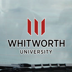 Whitworth University Pirates Cling Decal
