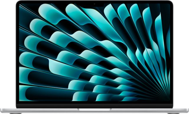 Apple 13-inch MacBook Air: Apple M4 chip with 10-core CPU and 8-core GPU, 16GB, 256GB SSD - Silver - ONLINE ONLY