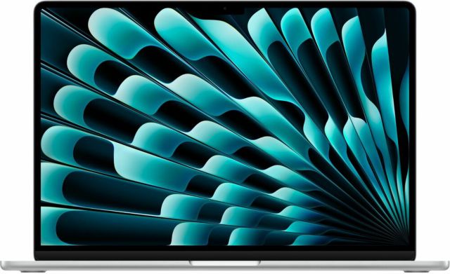 Apple 15-inch MacBook Air: Apple M4 chip with 10-core CPU and 10-core GPU, 16GB, 512GB SSD - Silver - ONLINE ONLY