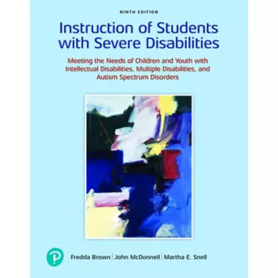 Pearson eText Instruction of Students with Severe Disabilities -- Instant Access